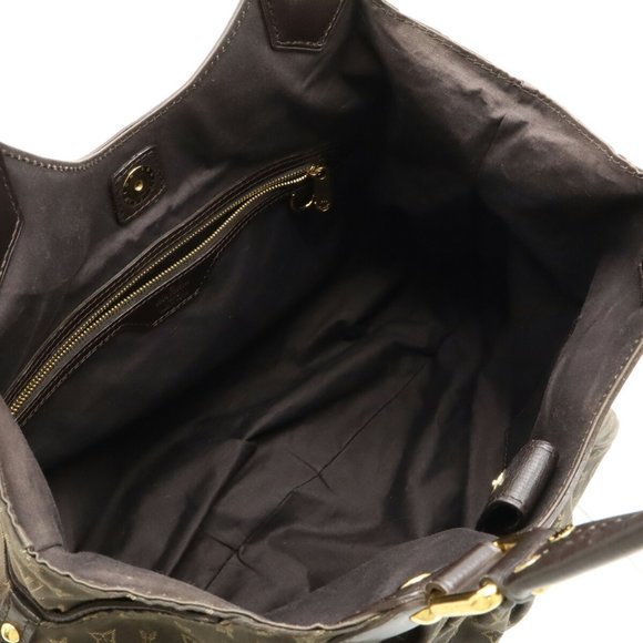 LOUIS VUITTON Monogram Idylle Fantasy Tote Bag Shoulder Fuzan Brown M40408 ⭐ - Picture 6 of 9